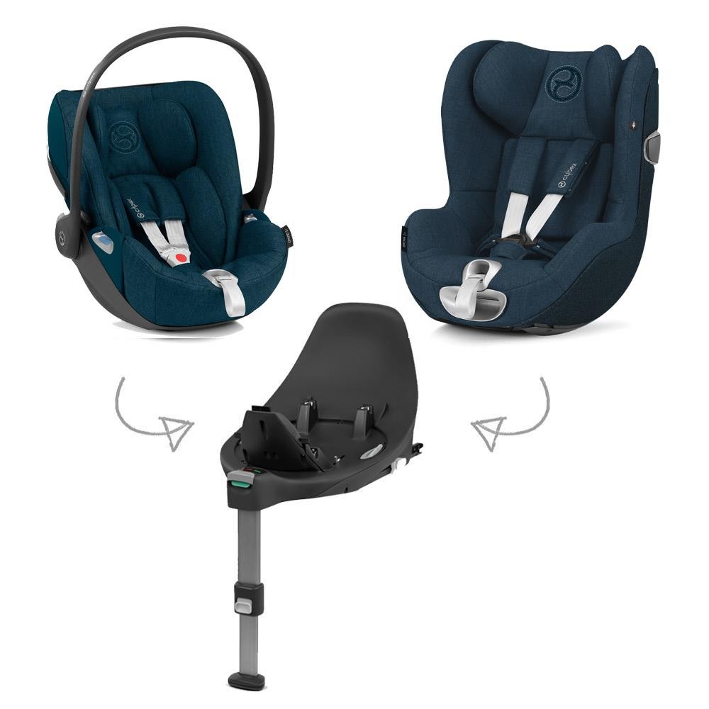 Cybex Z-Line car seat Modular System with Base Z, Cloud Z & Sirona Z ...