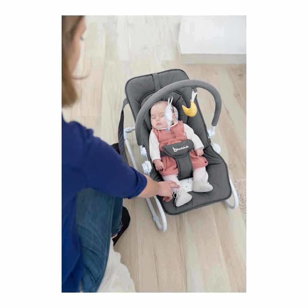 Badabulle Easy Nursery Baby Rocker Bouncer- Moonlight