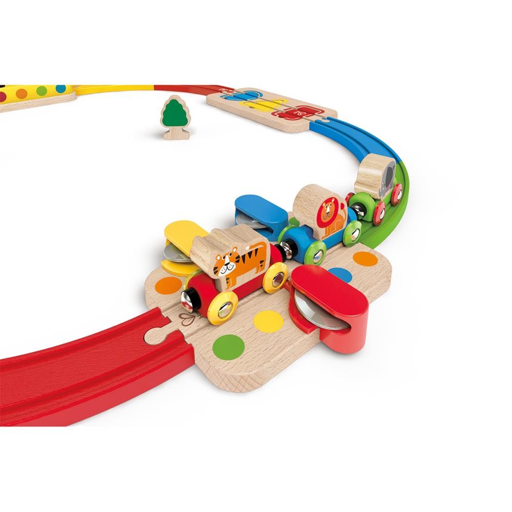 Hape Rainbow Route Railway Wooden