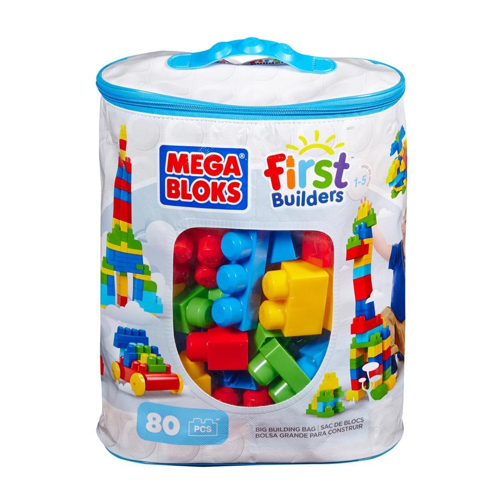 Mega Bloks block bags 80 Teile Grundfarben | Kidscomfort.eu