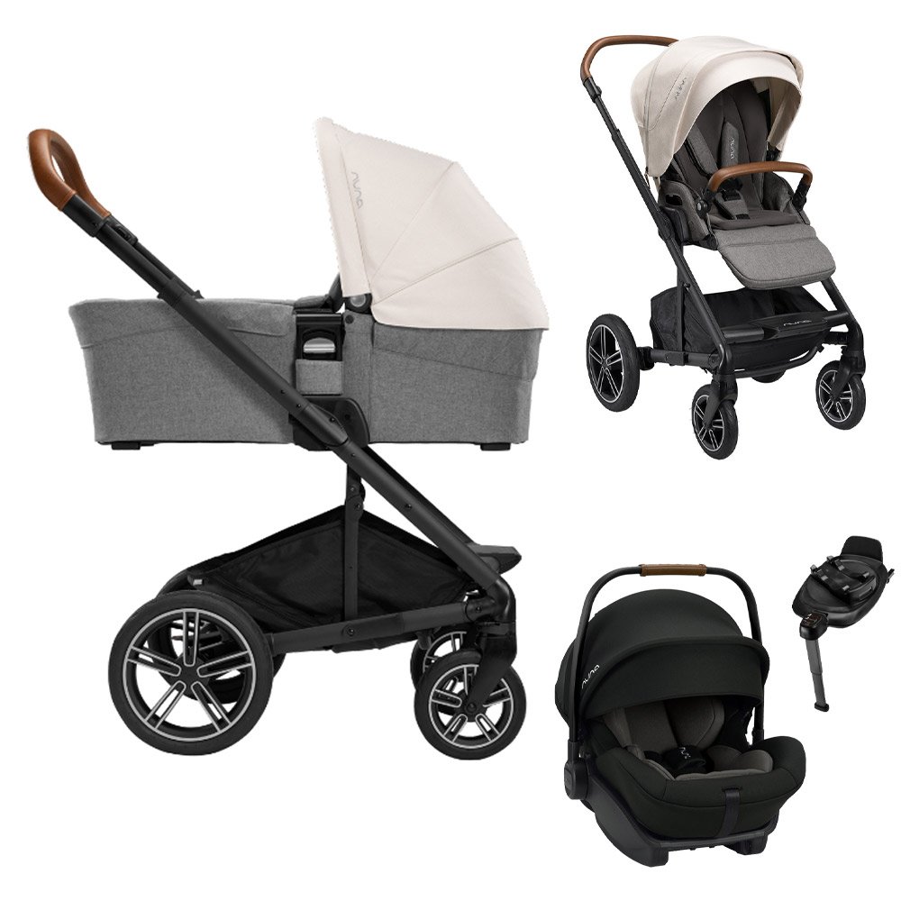 nuna mixx birch bundle